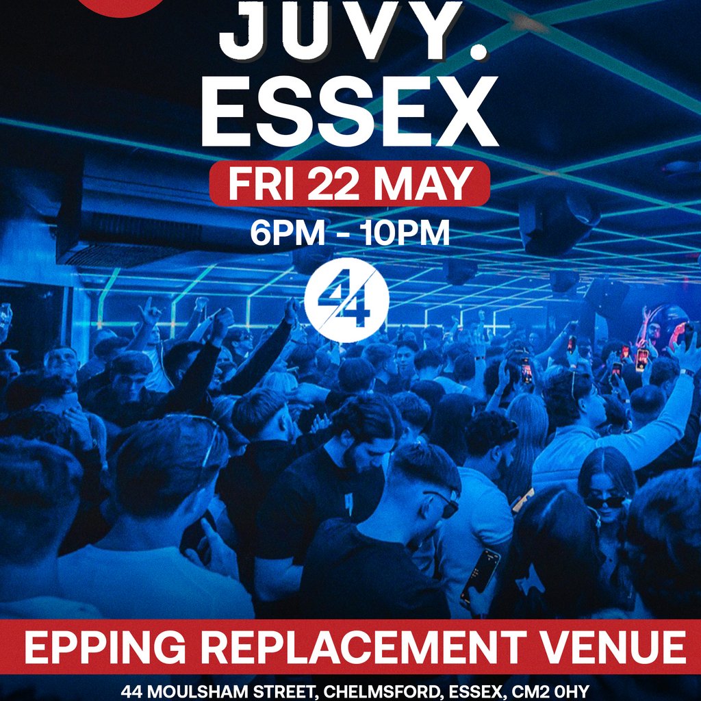 JUVY Under 18s  May Tour - Friday 22nd May - ESSEX