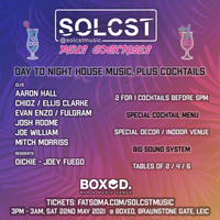 SOLCST plus Cocktails at Boxed Bar And Music Venue