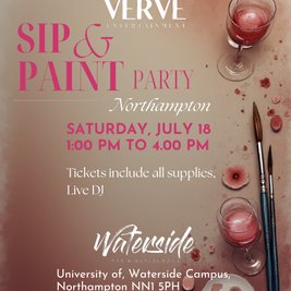 SIP & PAINT Party -Northampton