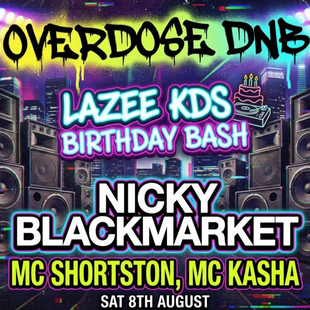 Tickets: Lazee kd's birthday bash | Princes Park Pub Chatham Sat