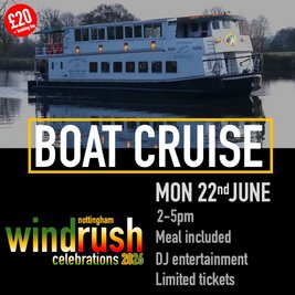 Windrush Boat Cruise 2026