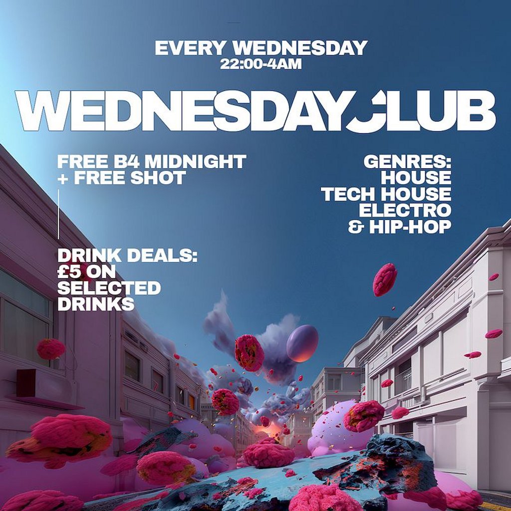 Wednesday Club: House, Tech House, Electro & Hip Hop