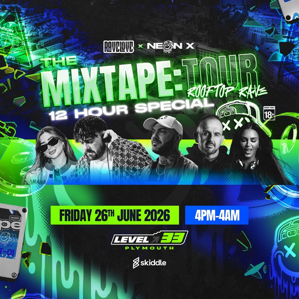 Rave Love & Neon X Present:- HUTCHINSON & ENEMY THE MIXTAPE TOUR
