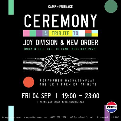 Tickets: Joy Division and New Order Performed Live By Shadowplay