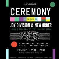 Tickets: Joy Division and New Order Performed Live By Shadowplay