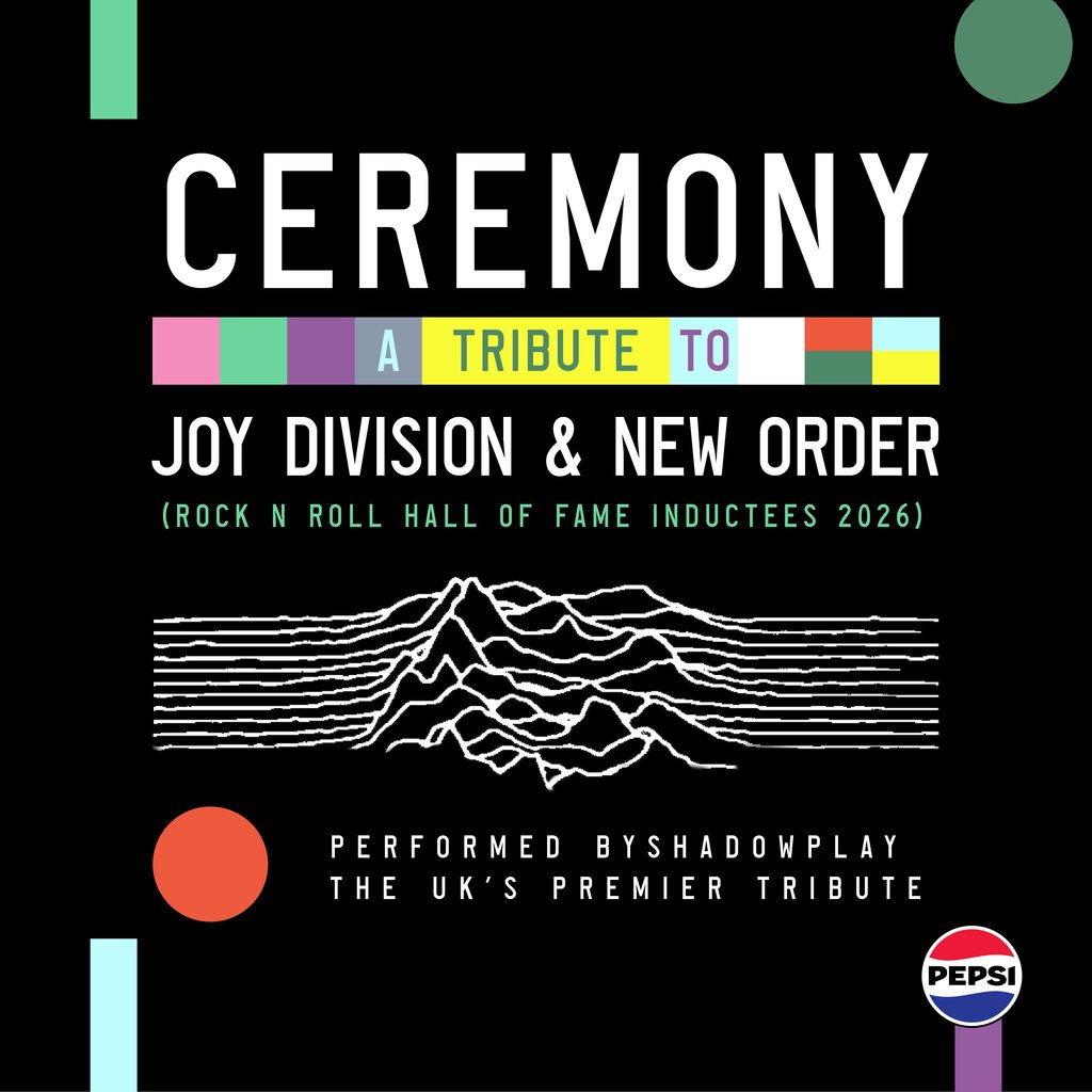 Tickets: Joy Division and New Order Performed Live By Shadowplay