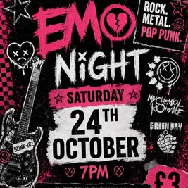 EMO NIGHT! Rock, Metal & Pop Punk