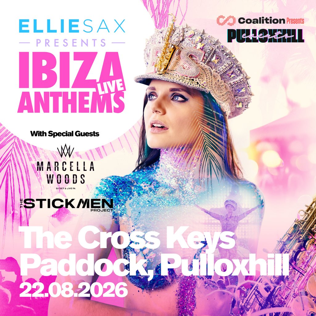 Pulloxhill Events - Ellie Sax Presents Ibiza Anthems Live