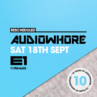 Audiowhore 10th Birthday Part II at E1 London
