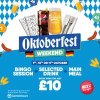 Oktoberfest – Buzz Bingo Ashton at Buzz Bingo Ashton