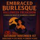 EMBRACED BURLESQUE Halloween Freakshow Event Title Pic