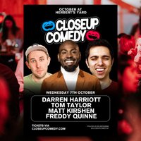 CLOSEUP COMEDY at Herbert's Yard with Darren Harriott and more