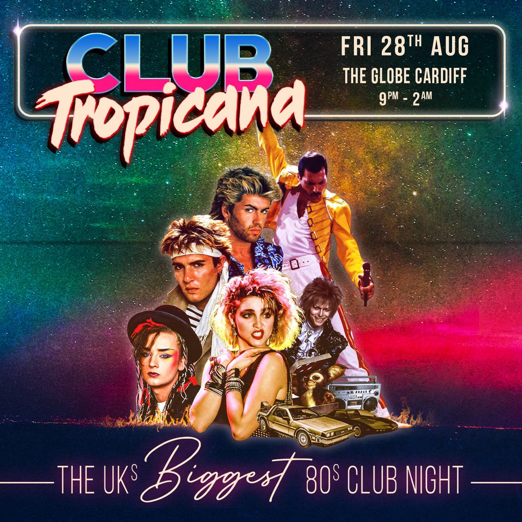 Club Tropicana - The UK's Biggest 80s Night | Cardiff Image