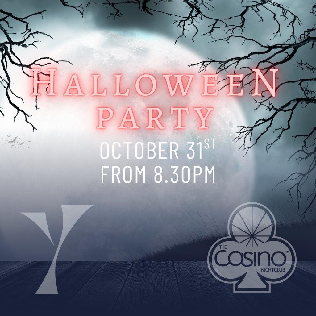Halloween at Y Club x Casino at Y Guildford, Guildford