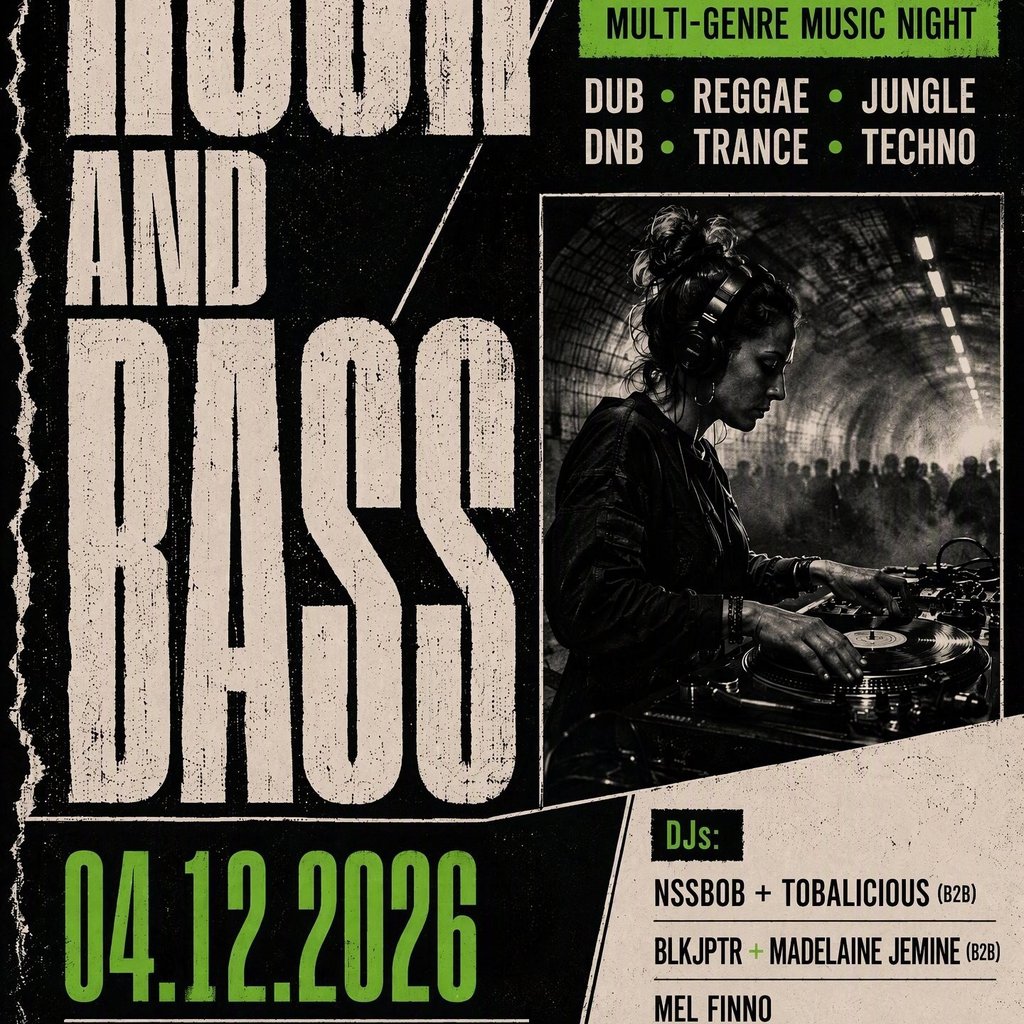 Hush & Bass - Jungle/Dub/DnB/Reggae/Techno/Trance