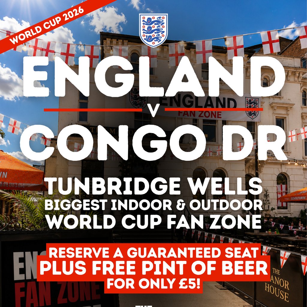 İngiltere - Kongo DR: Dünya Kupası Fan Alanı | Tunbridge Wells