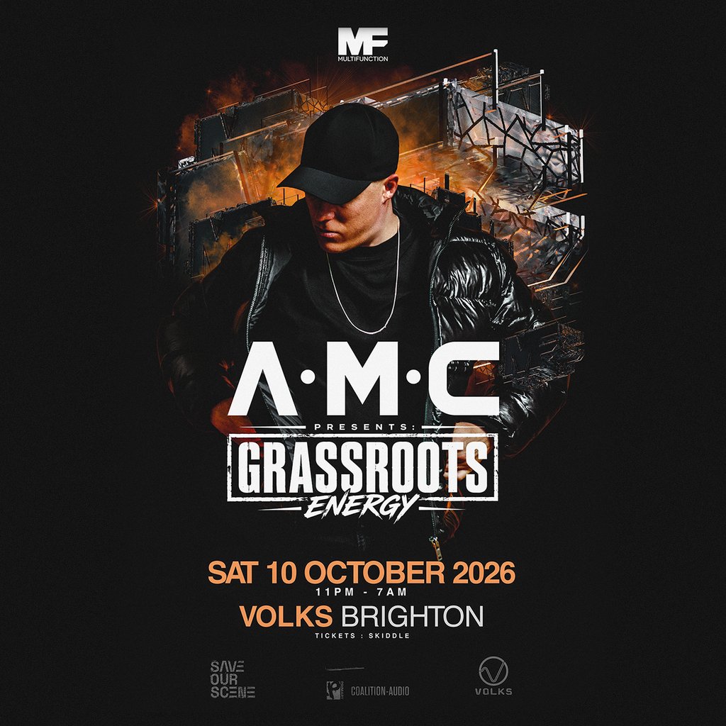 A.M.C presents GRASSROOTS ENERGY: BRIGHTON at The Volks Nightclub, Brighton