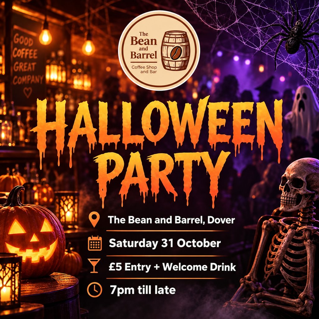 Halloween Party at the Bean and Barrel