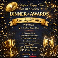 SRFC Senior & Colts End of Season at Sleaford Rugby Club