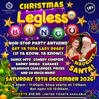 Legless 11 Bingo with Naughty Santa at Kingshurst Labour Club 