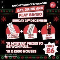 Festive Afternoon Out Exclusive - Maidstone - 21/12/2025 at Buzz Bingo Maidstone