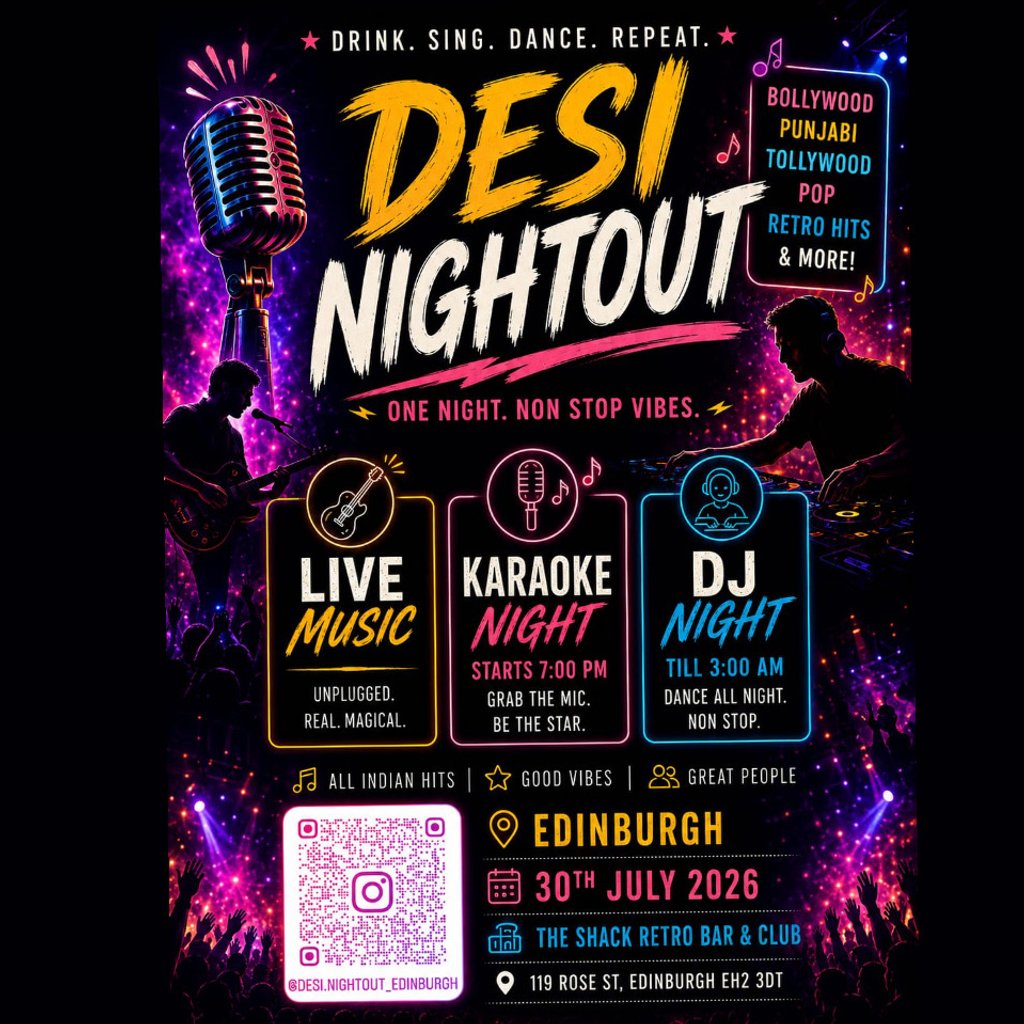 Desi Nightout Edinburgh