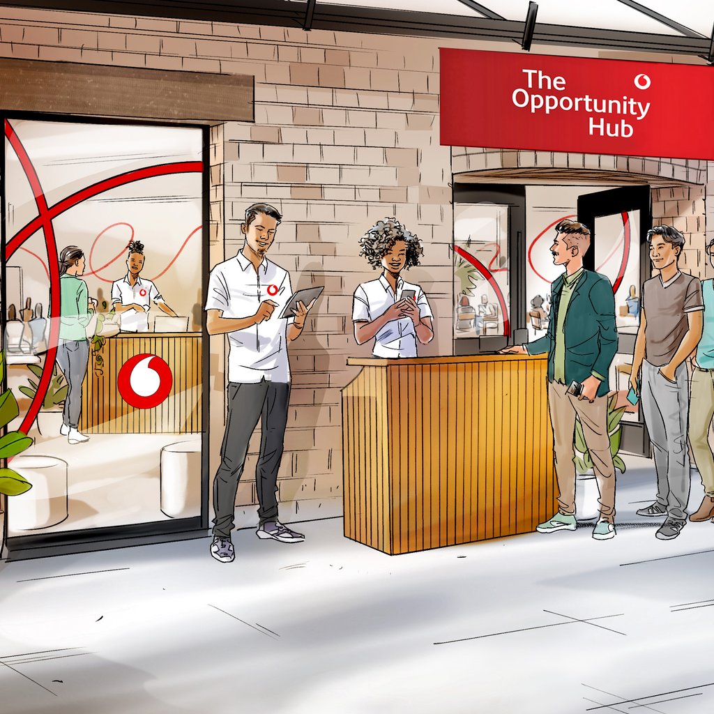 The Opportunity Hub Powered by Vodafone. On The Nation’s Network