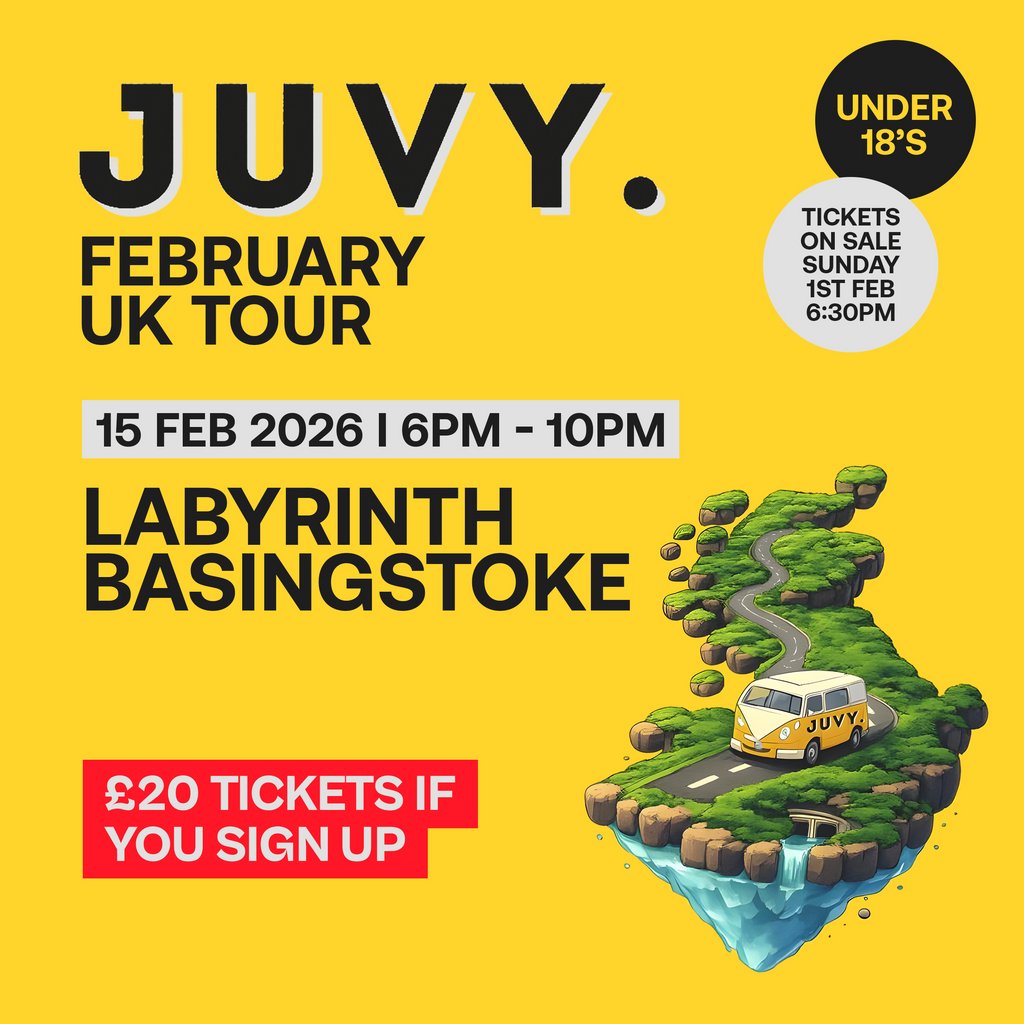 JUVY Under 18s  - Feb Tour - Sun 15th February - BASINGSTOKE