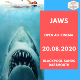 Jaws - Open Air Cinema at Blackpool Sands Event Title Pic