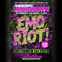Taking Back Thursdays: Emo Riot at Suburbia Southampton