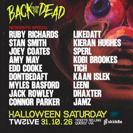 Abstrakt 'Back From The Dead' Halloween Showcase