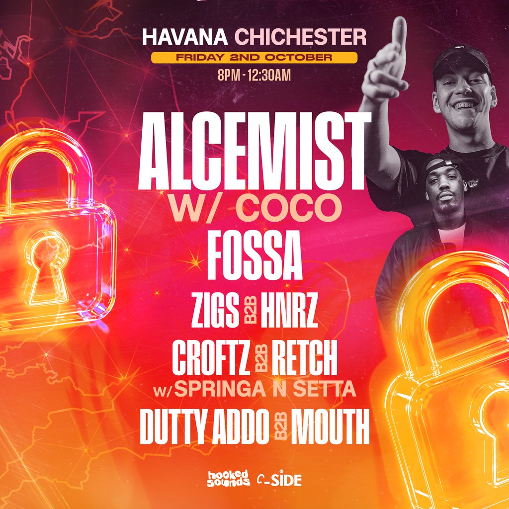 LOCKED IN TOUR w/ ALCEMIST + COCO @CHICESTER
