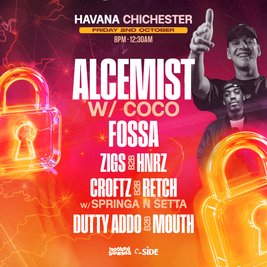 LOCKED IN TOUR w/ ALCEMIST + COCO @CHICESTER