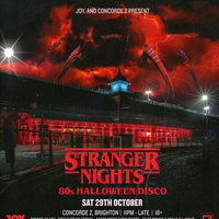 Stranger Nights: 80s Halloween Disco at The Concorde 2
