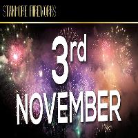 Stanmore Fireworks Display, Saturday 3rd November 2018