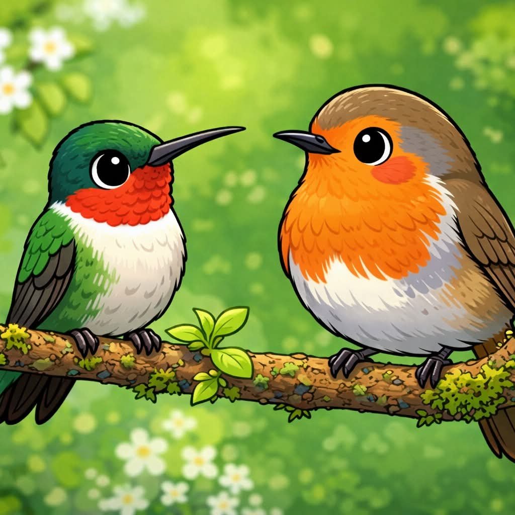 Hummingbird & Robin Acoustic Open Mic