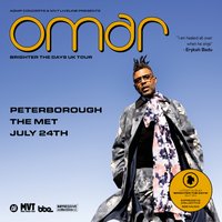 OMAR - Brighter The Days UK tour 2026