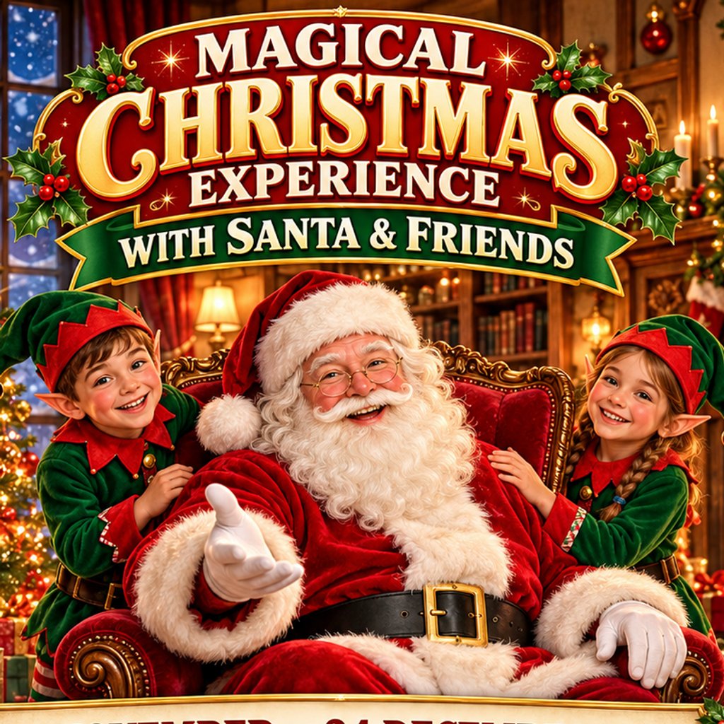 Magical Christmas Experience with Santa & Friends at The Southfields Pub, Bolton