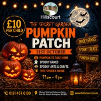 The Secret Garden Pumpkin Patch at Hillscourt Hotel And Conference Centre