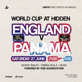 World Cup x Hidden - England vs Panama