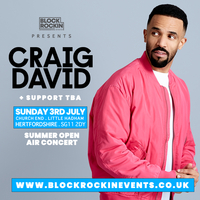 Craig David Live in Hertfordshire at Church End Farm