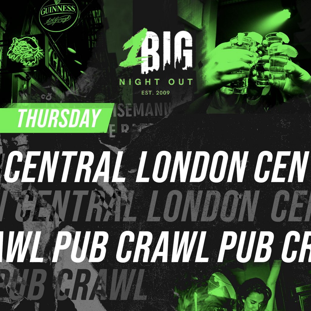 CENTRAL LONDON PUB CRAWL – Every THURSDAY