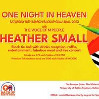 Backup Gala Ball One Night in Heaven with Heather Small Backup Gala Ball One Night in Heaven with Heather Small