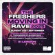 The Official London Freshers 2025 Moving In Rave Event Title Pic