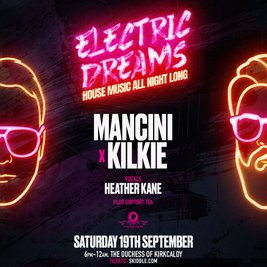 Electric Dreams - Saturday 15th Sept