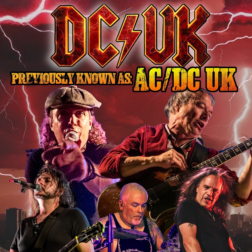 DC/UK (formerly AC/DC UK) — gig artwork