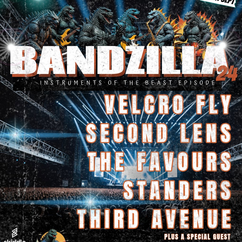 Big Condo Records Presents Bandzilla 24 — gig artwork