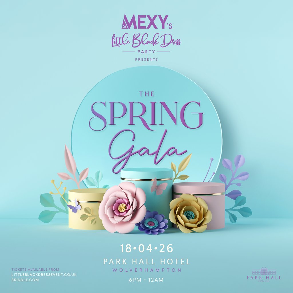 Little Black Dress Spring Gala 2026 | Park Hall Hotel Wolverhampton Sat 18  April 2026