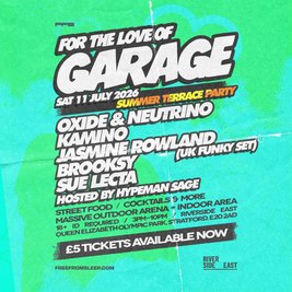 For The Love Of Garage - Summer Terrace Party