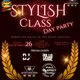 Stylish class Day party Event Title Pic